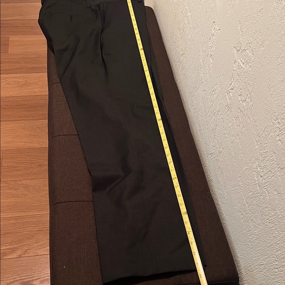 #* 047=Marc Anthony Classic Black Dress Pants Slim Fit 34/32 - Picture 6 of 8